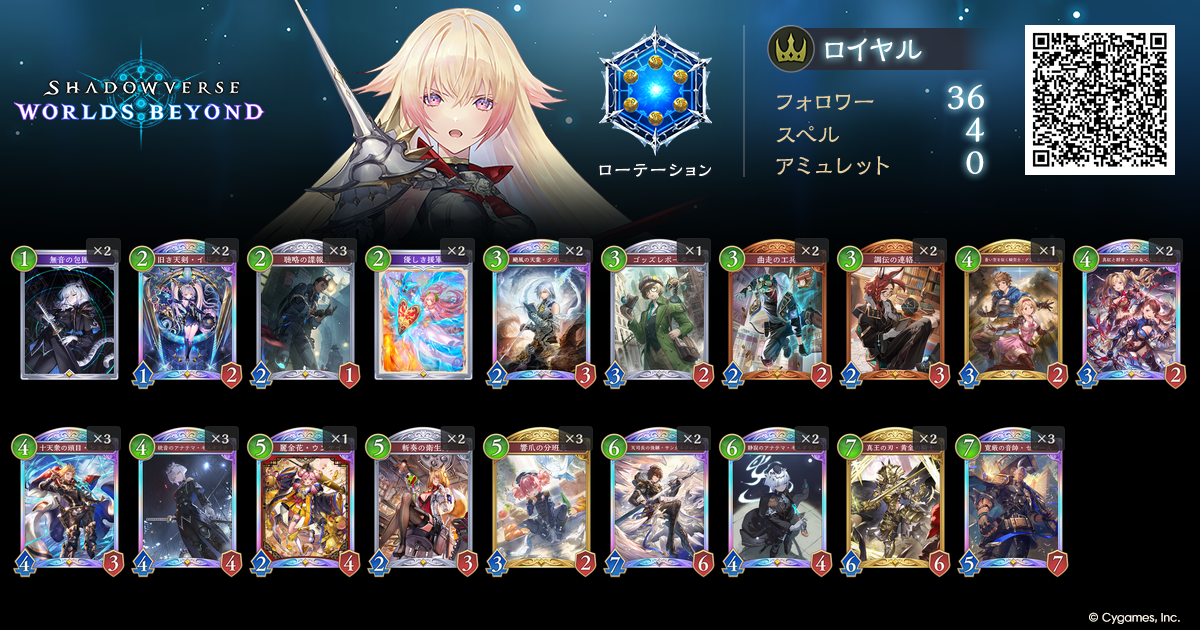 連携進化ロイヤル デッキリスト